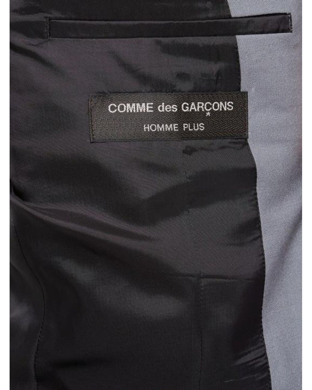 Comme des Garçons Natural Wool Double Blazer for men