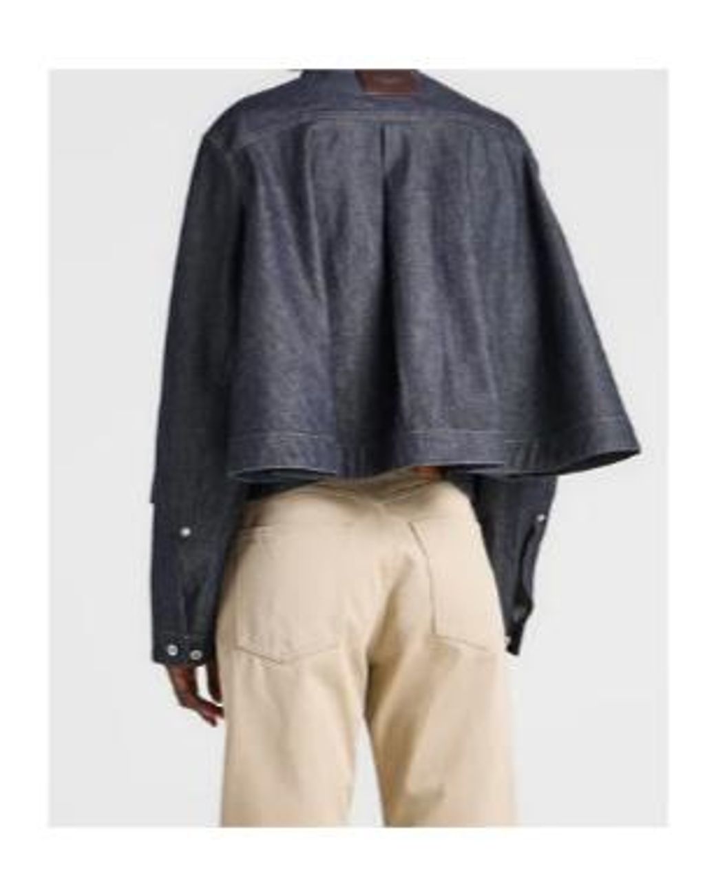 J.W. Anderson Blue Jw Anderson Flared Hem Shirt
