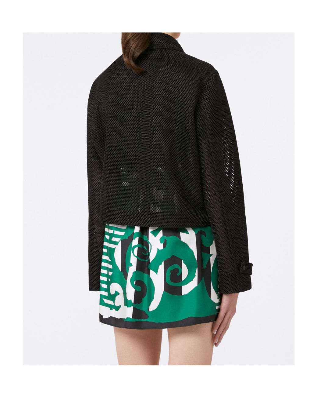 Max Mara Black Strenna Boxy Jacket