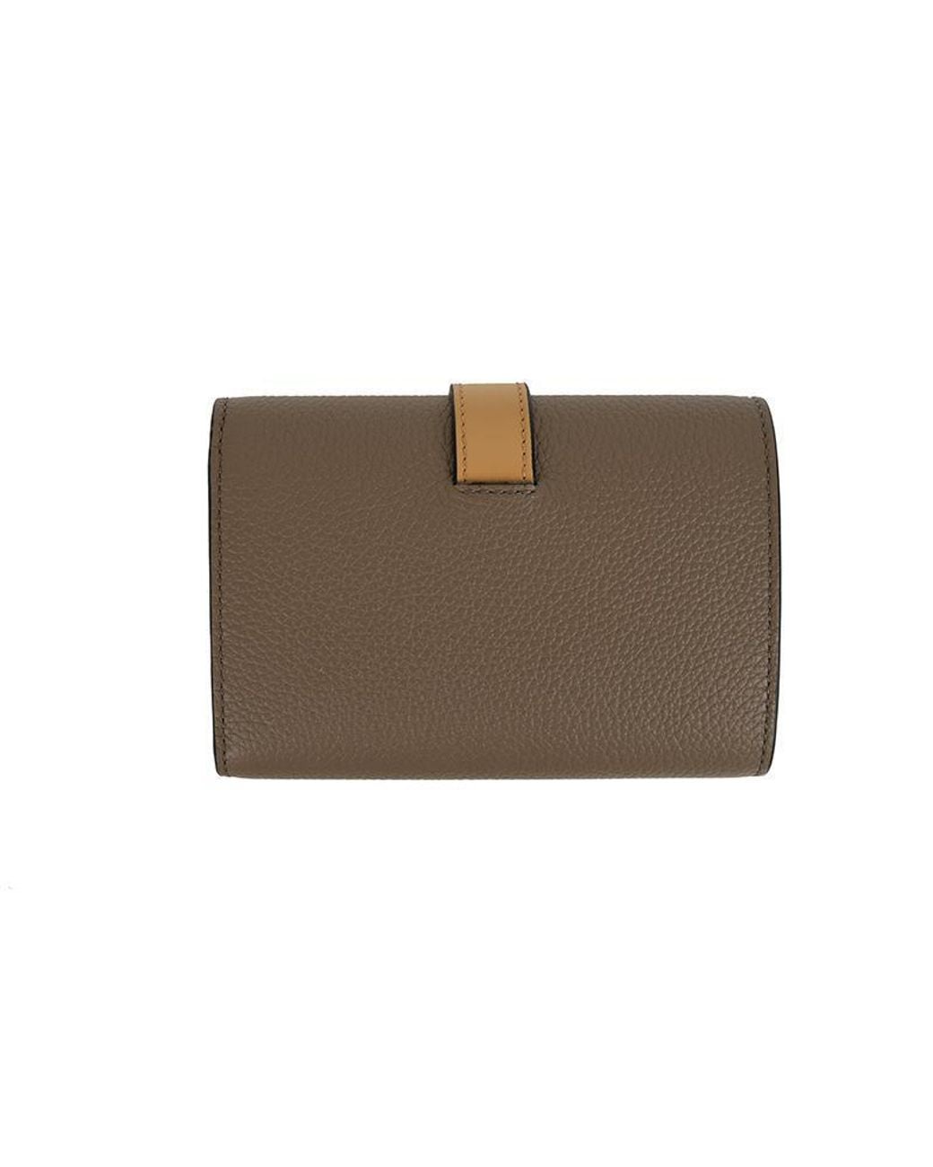 Loewe Brown Tri-Fold Wallet