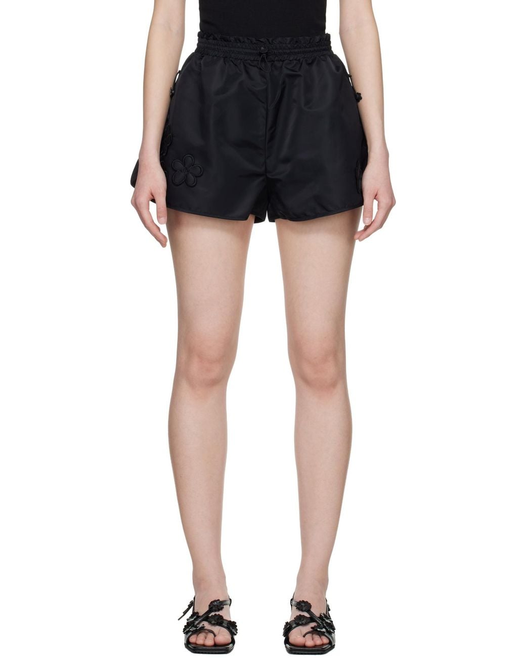 CECILIE BAHNSEN Black Cbcolette Shorts