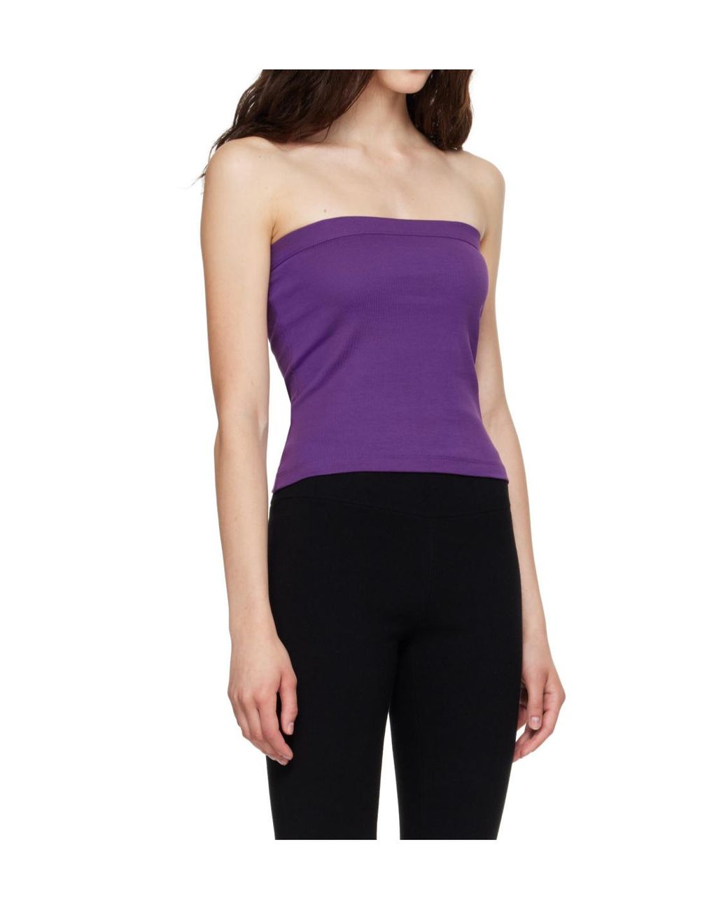 Flore Flore Purple Bes Tube Top