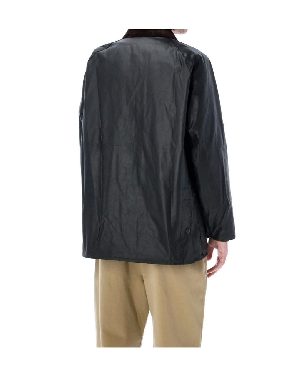 Barbour Black Long-Sleeved Casual Jacket for men