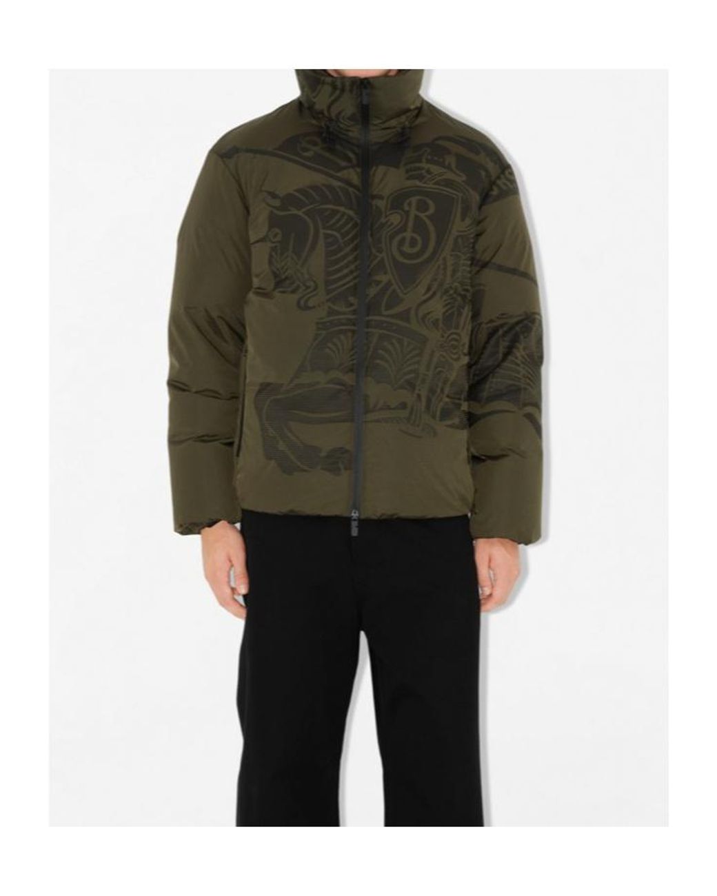 Burberry Green Jackets for men