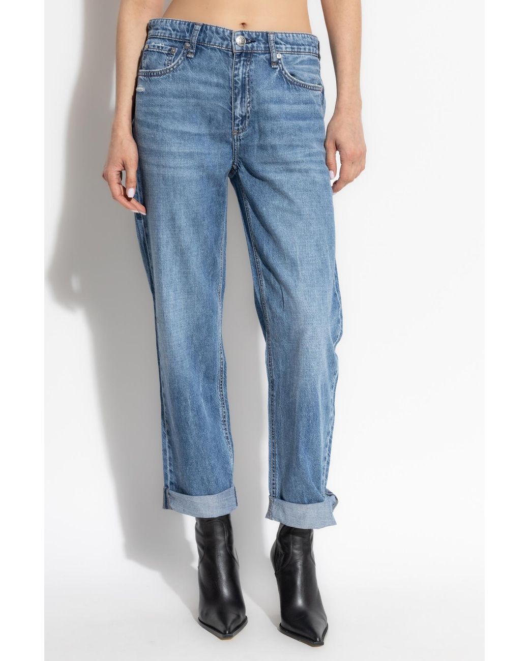 Rag & Bone Blue Jeans With A 'Vintage' Effect