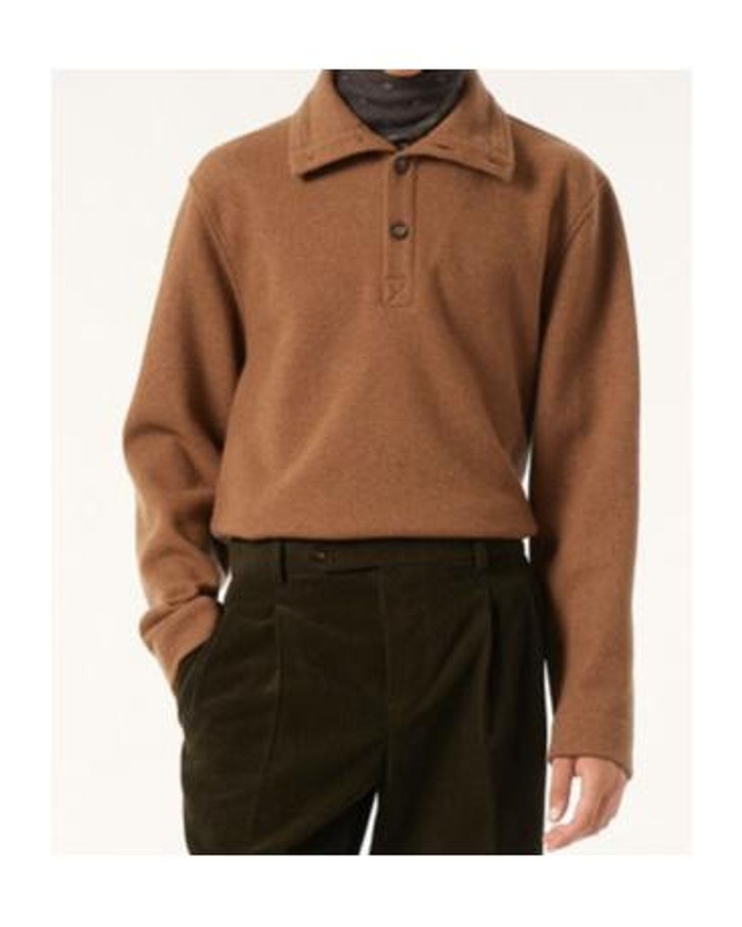 Loro Piana Brown Hazel Polo Shirt for men