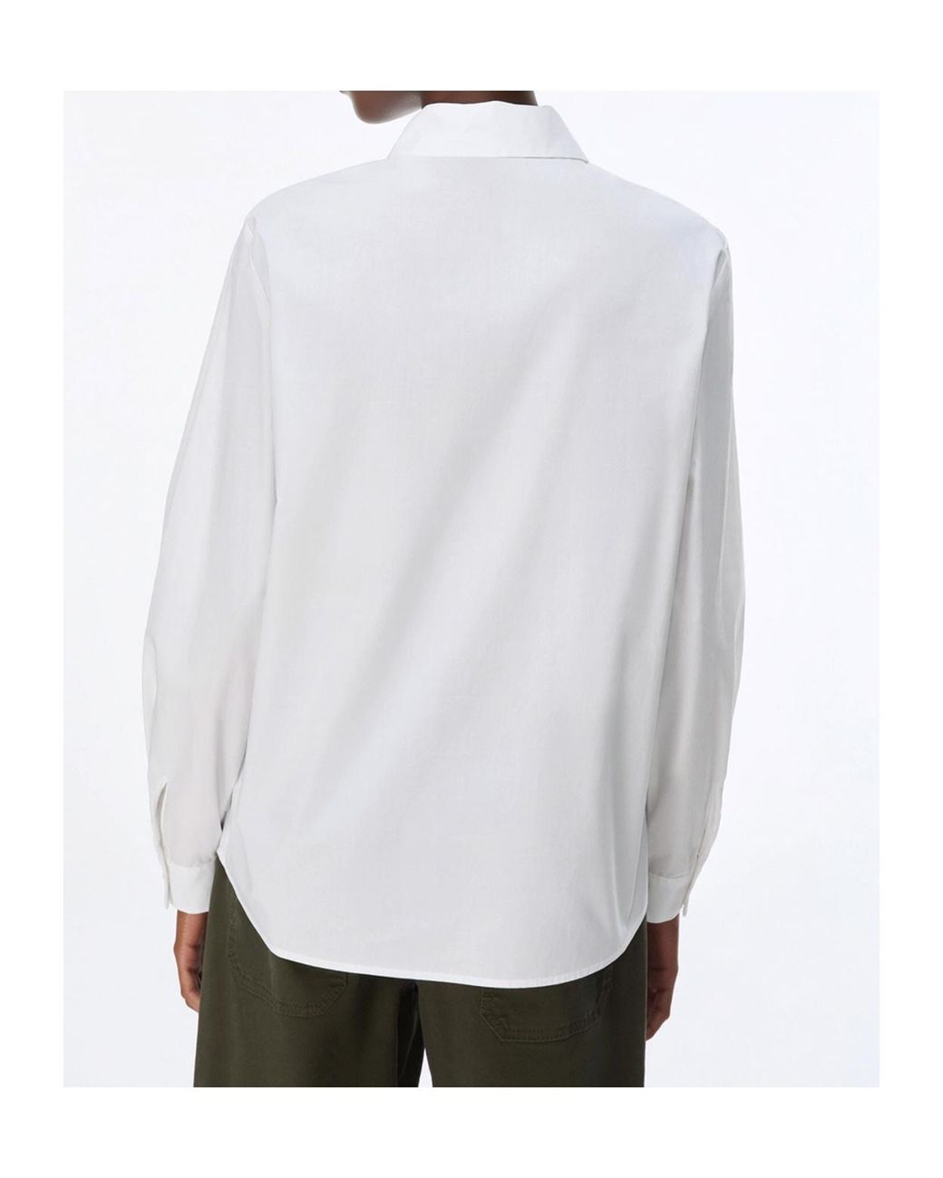 iBlues White Embroidered Shirt