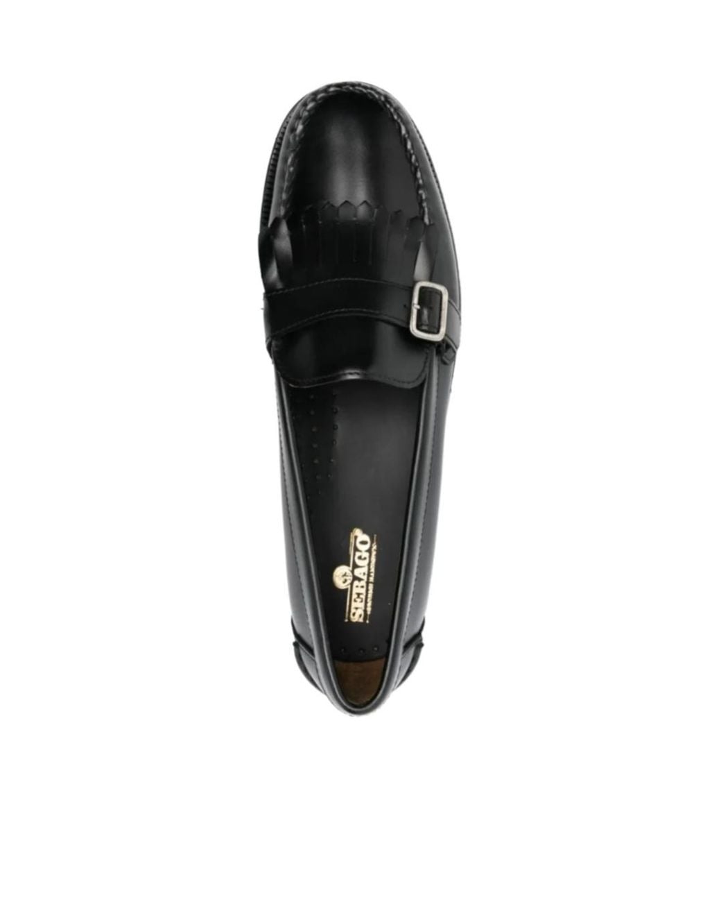 Sebago Black Ales Loafers Flat Shoes