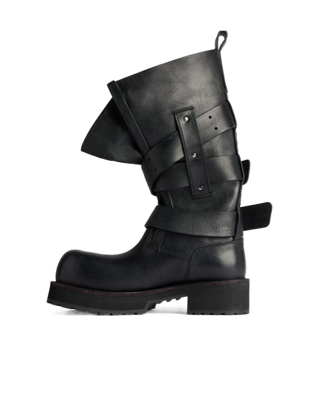Balenciaga Black Venom High Boots for men