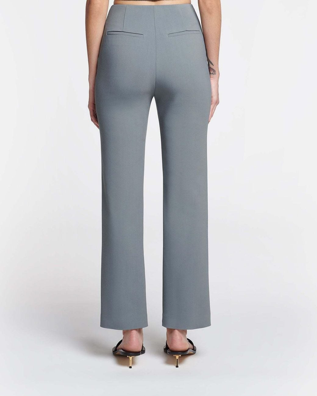 Nanushka Gray Erinna Tailored Trousers