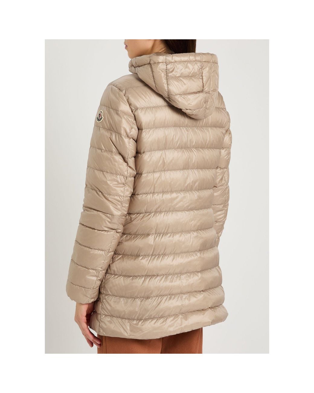 Moncler Natural A Light And Warm Short Coat