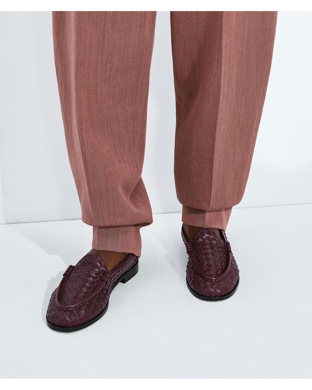 Bottega Veneta Brown Silenzio Loafers