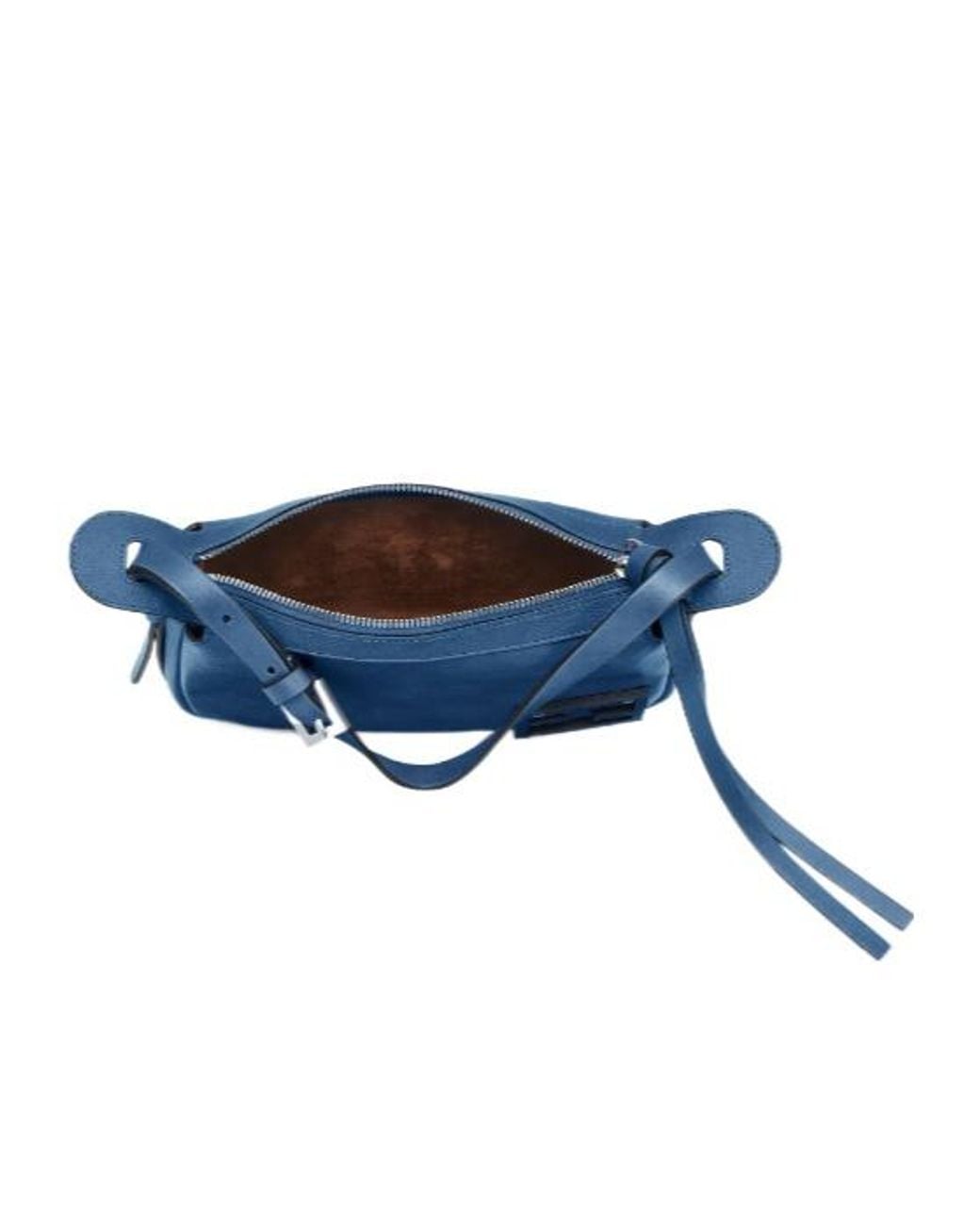 Fendi Blue Simply Mini Shoulder Bag