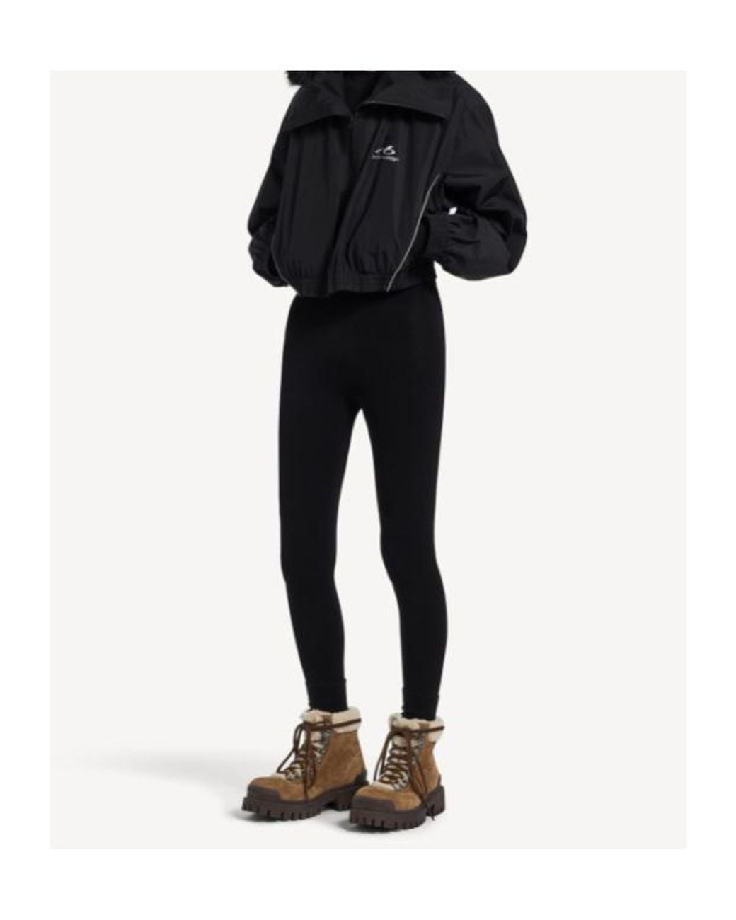 Balenciaga Brown Combat Strike Winter Boot