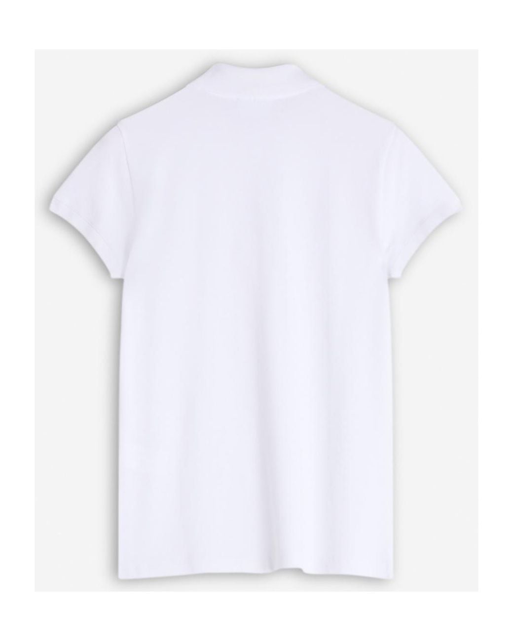Maison Kitsuné White Maison Kitsuné Baby Fox Patch Polo Shirt