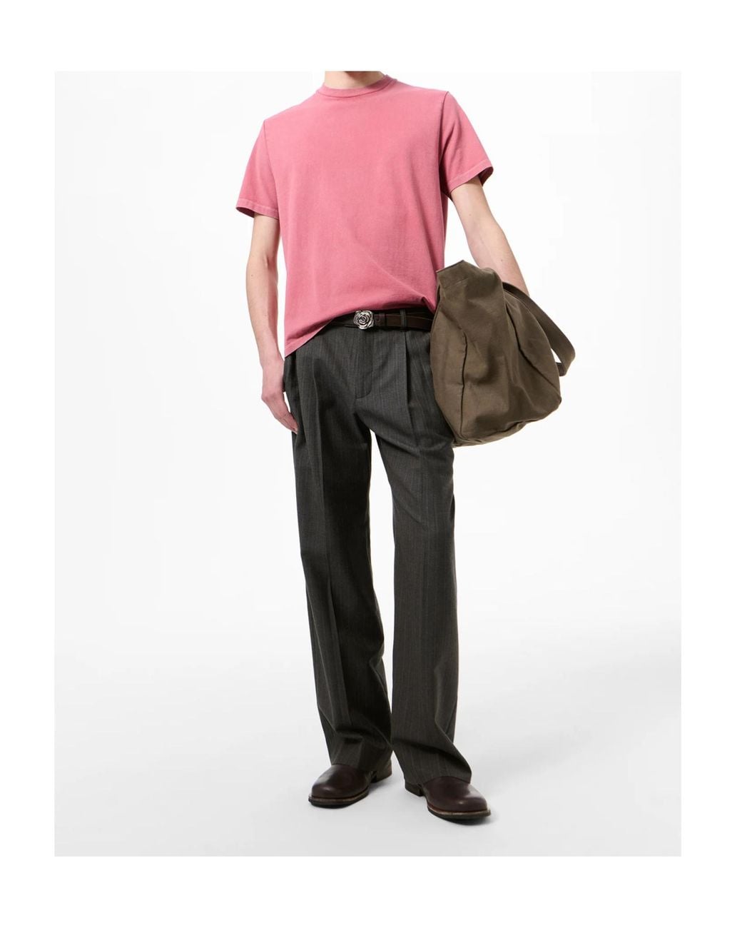 Our Legacy Pink Organic Cotton Graphic T-Shirt For for men