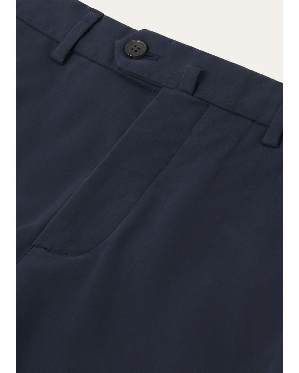 Loro Piana Blue Carlo Trousers for men