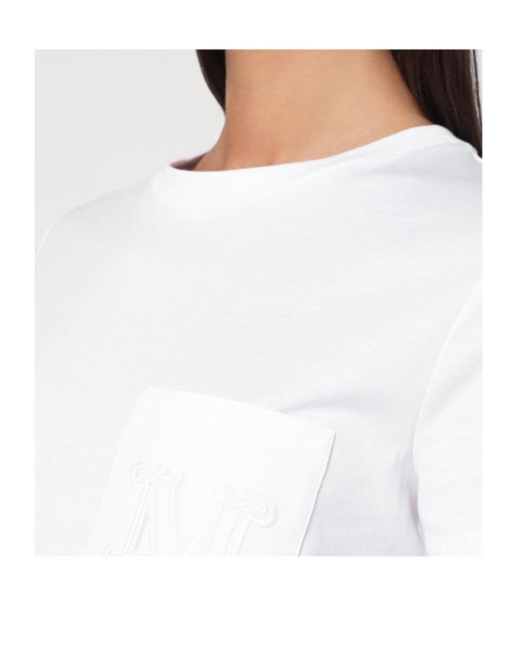 Max Mara White Short-Sleeved T-Shirt
