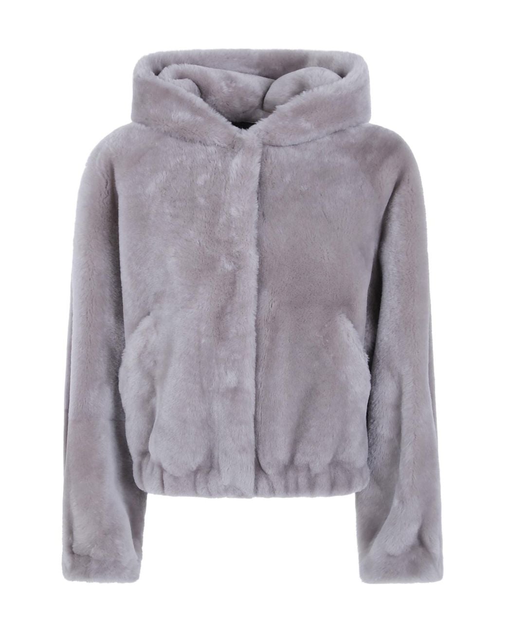 Blancha Gray Long-Sleeve Jacket