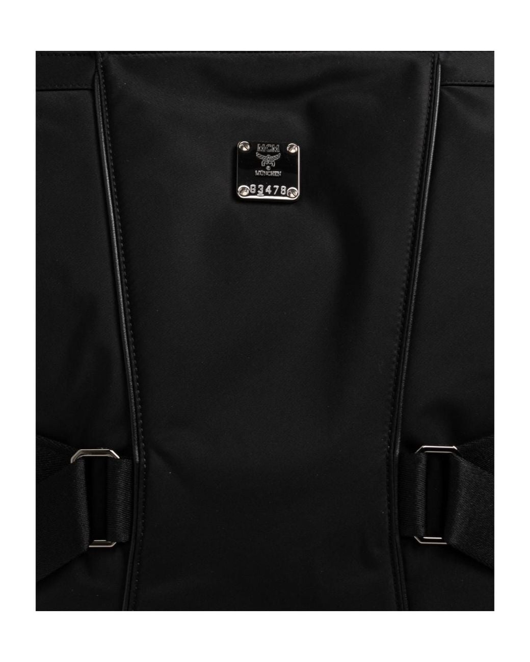 MCM Black Aren Nova Backpack for men