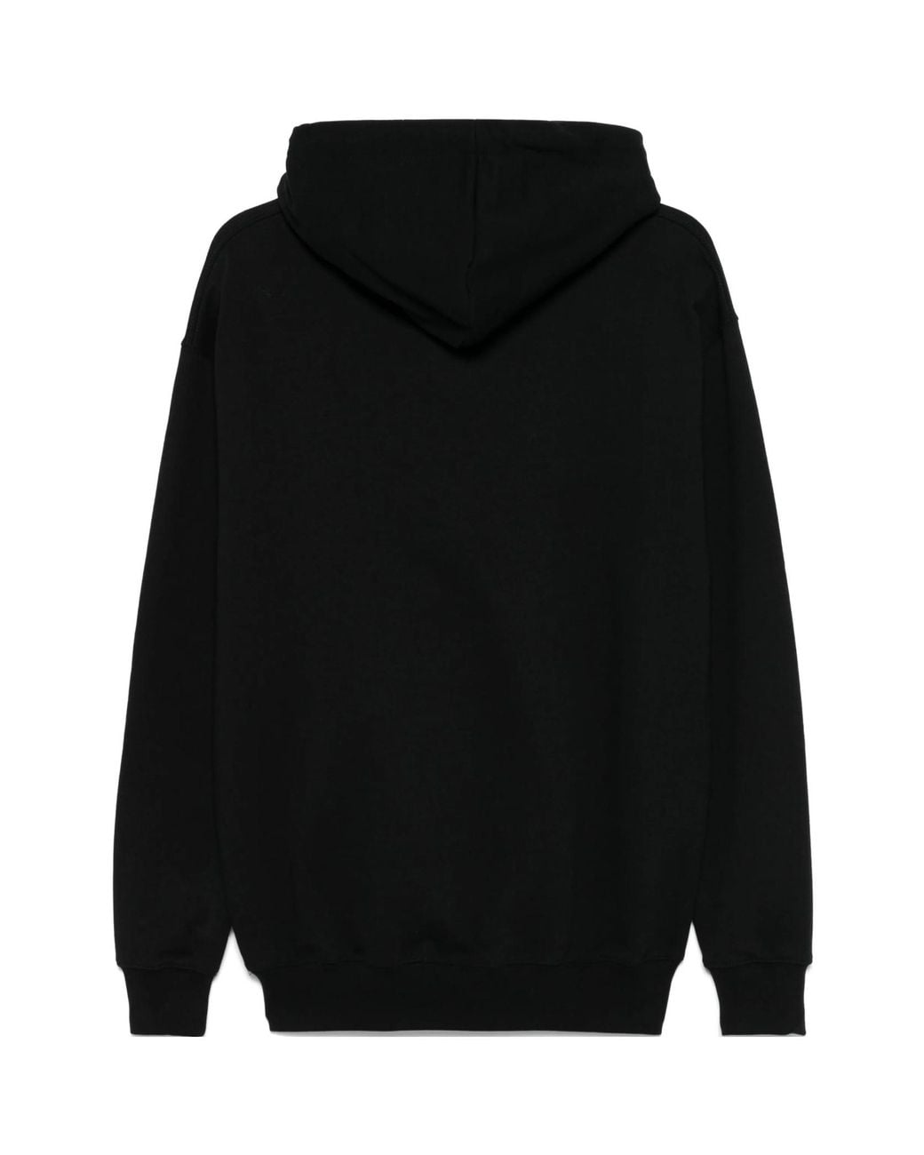 FAMILY FIRST Black Family First Hooded Sweatshirt for men