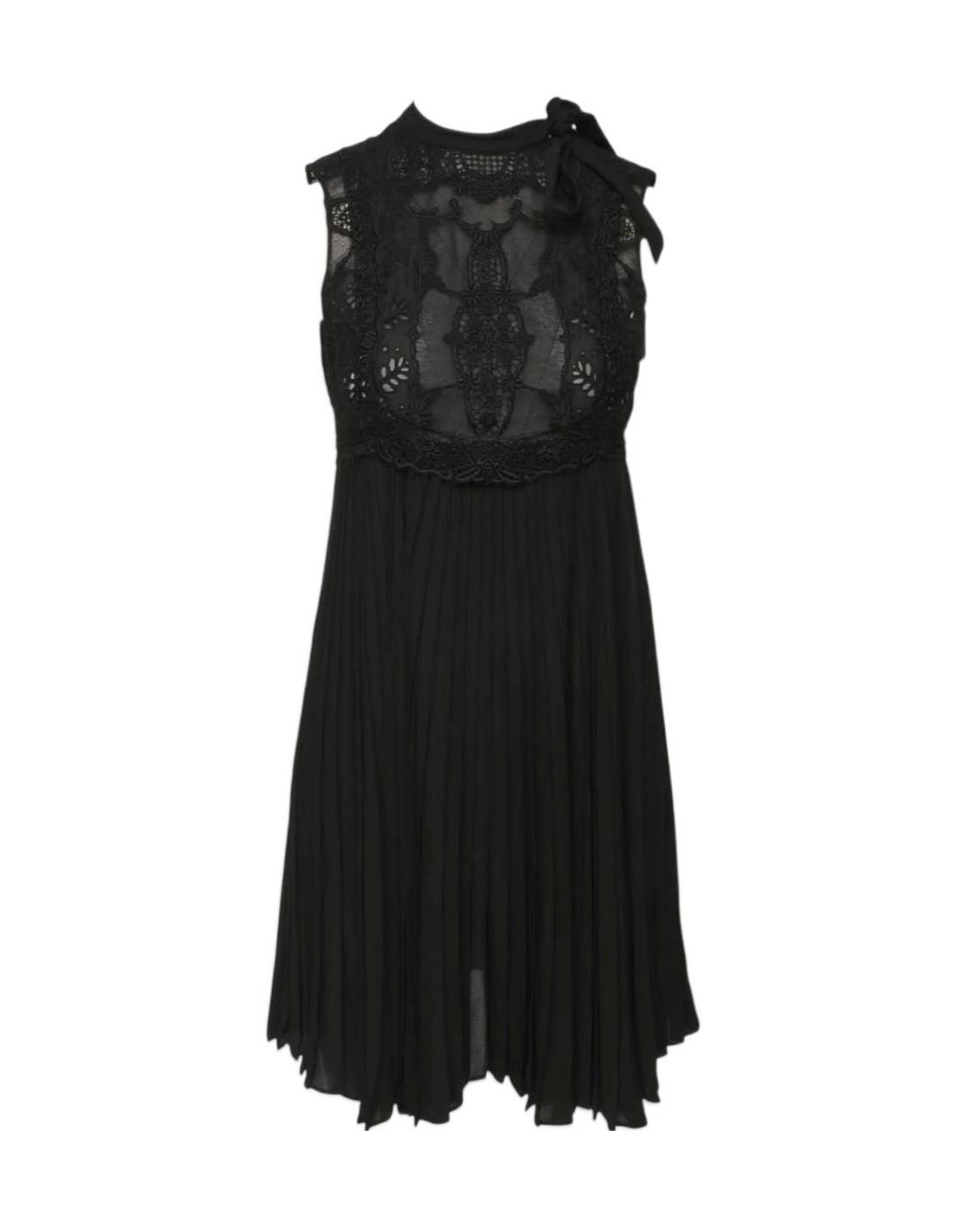 Valentino Black Sleeveless Dress