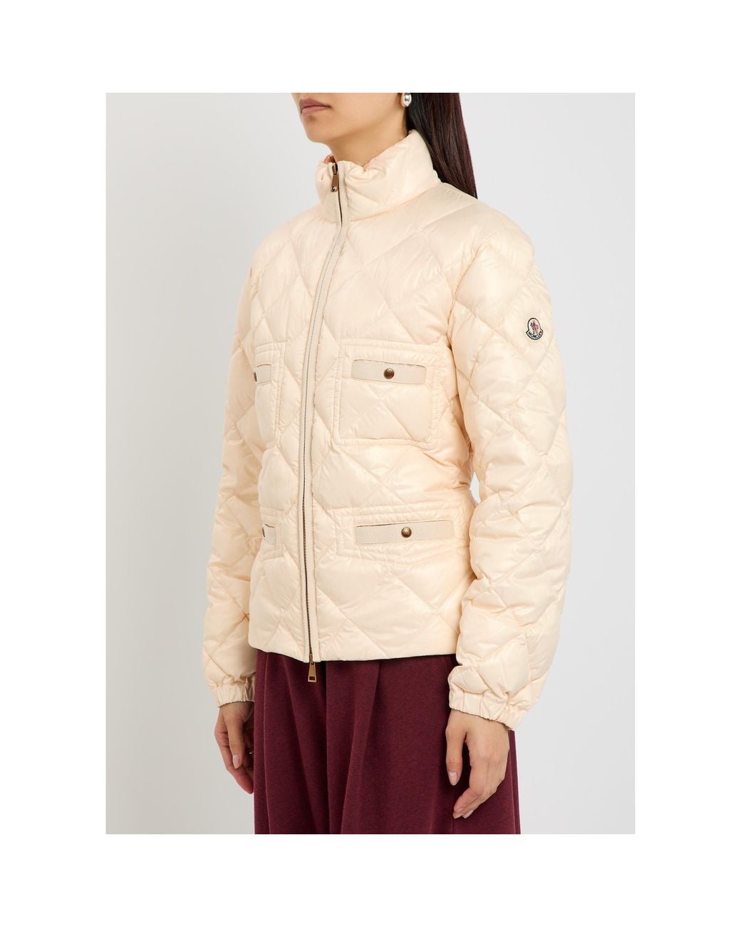 Moncler Natural Simple Down Jacket