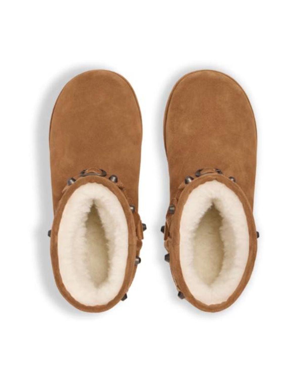 Balenciaga Brown "Alaska" Snow Boots