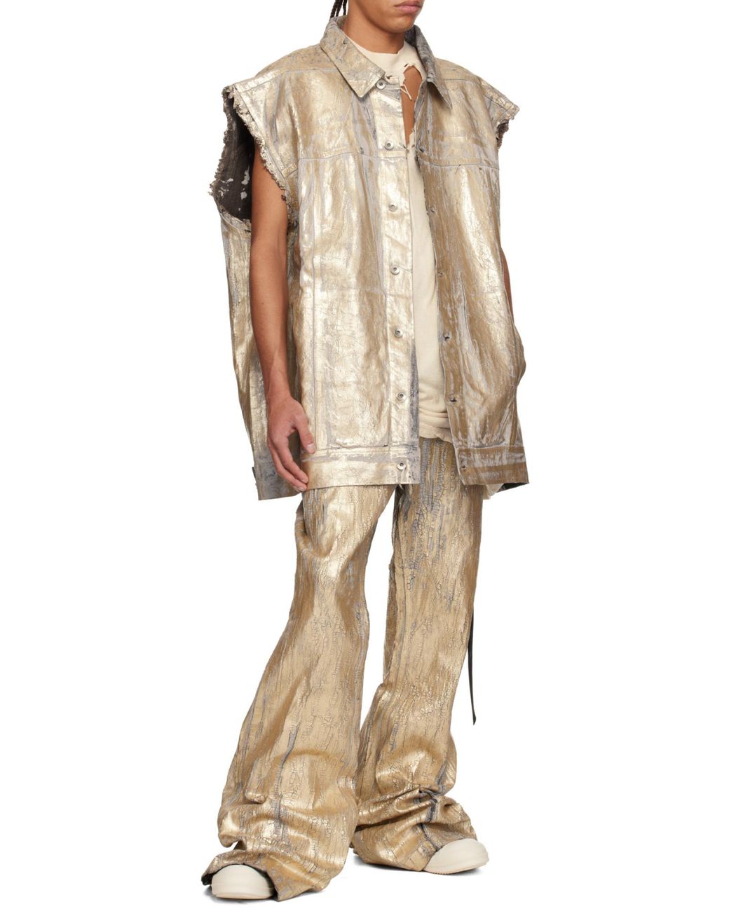 Rick Owens Multicolor Jumbo Vest for men