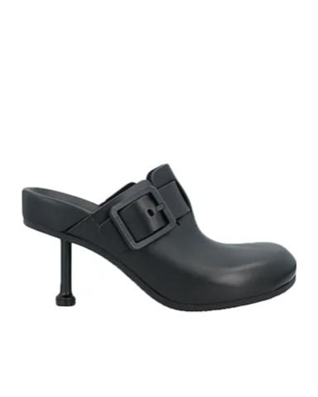 Balenciaga Black Mules And Clogs