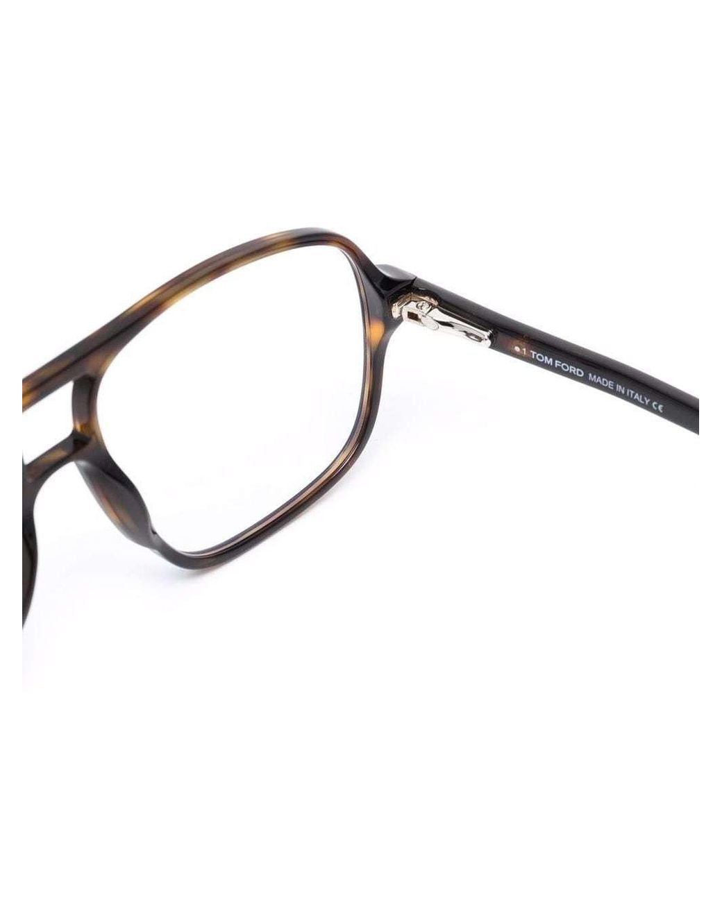 Tom Ford White Eyewear Aviator-Frame Glasses for men