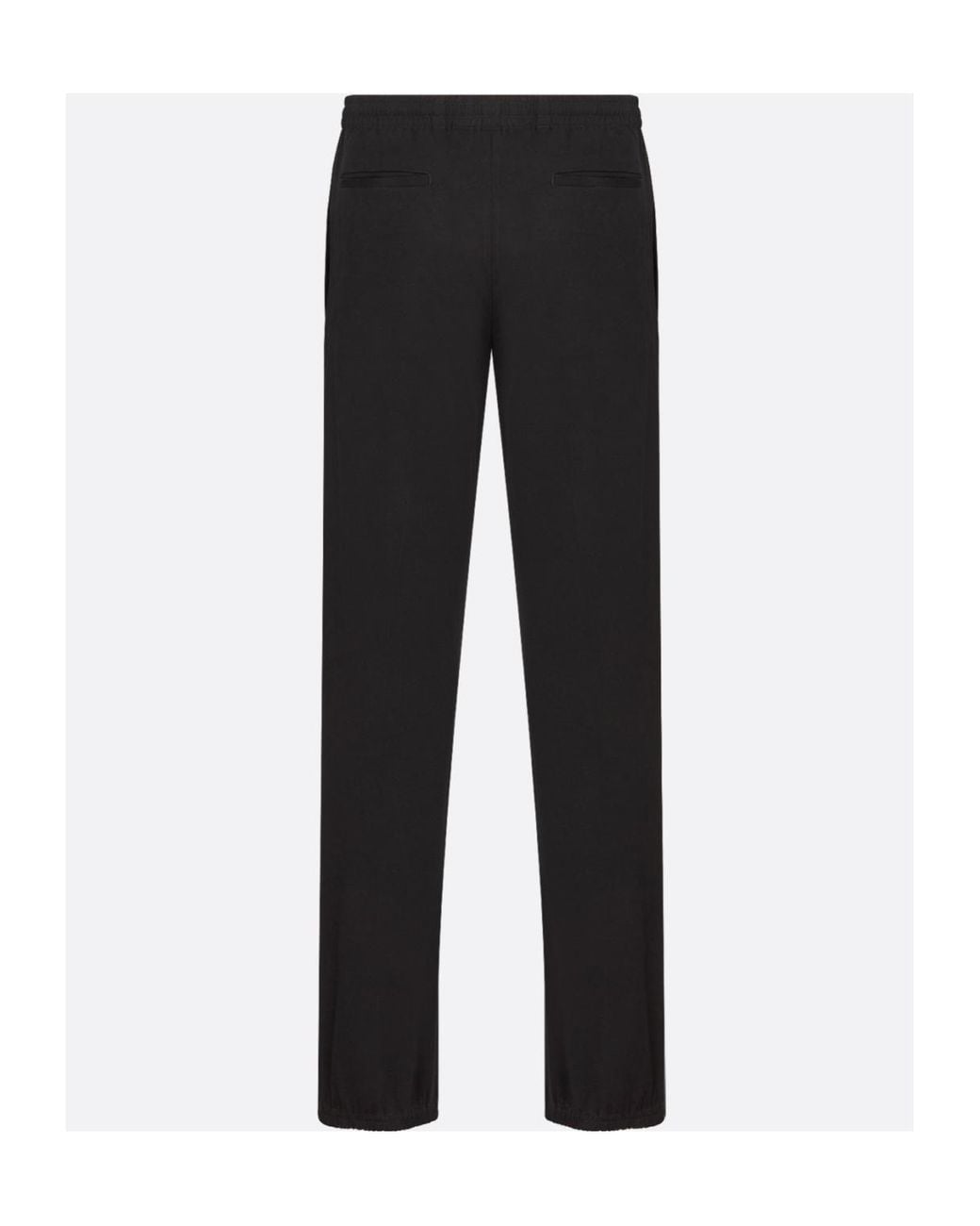 Dior Tailored Track Pants With Cd Icon Embroidery in Black for Men