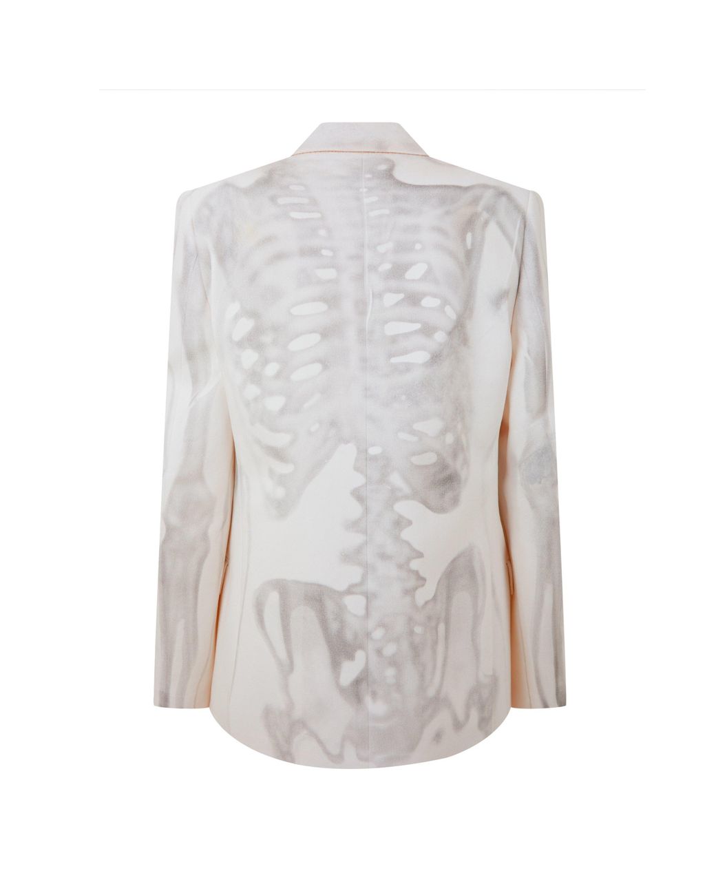 Off-White c/o Virgil Abloh White Body Scan Relax Denim Double Jacket for men