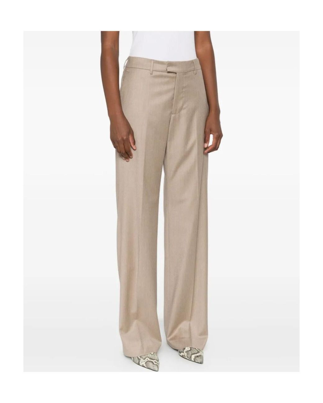 Berwich Natural Patrizia Palazzo Pants