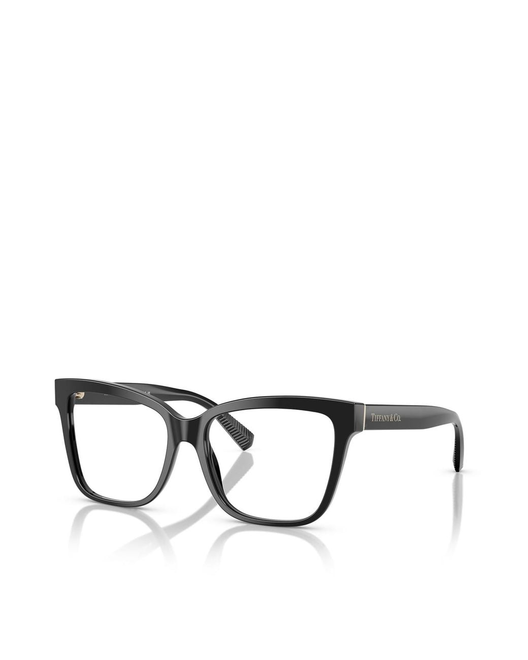 Tiffany & Co White Square Frame Glasses