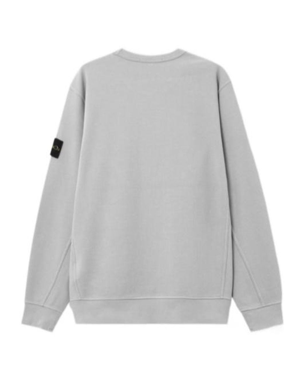 Stone Island Gray 6100017 Organic Cotton Interlock Regular-Fit Crew-Neck Sweatshirt for men