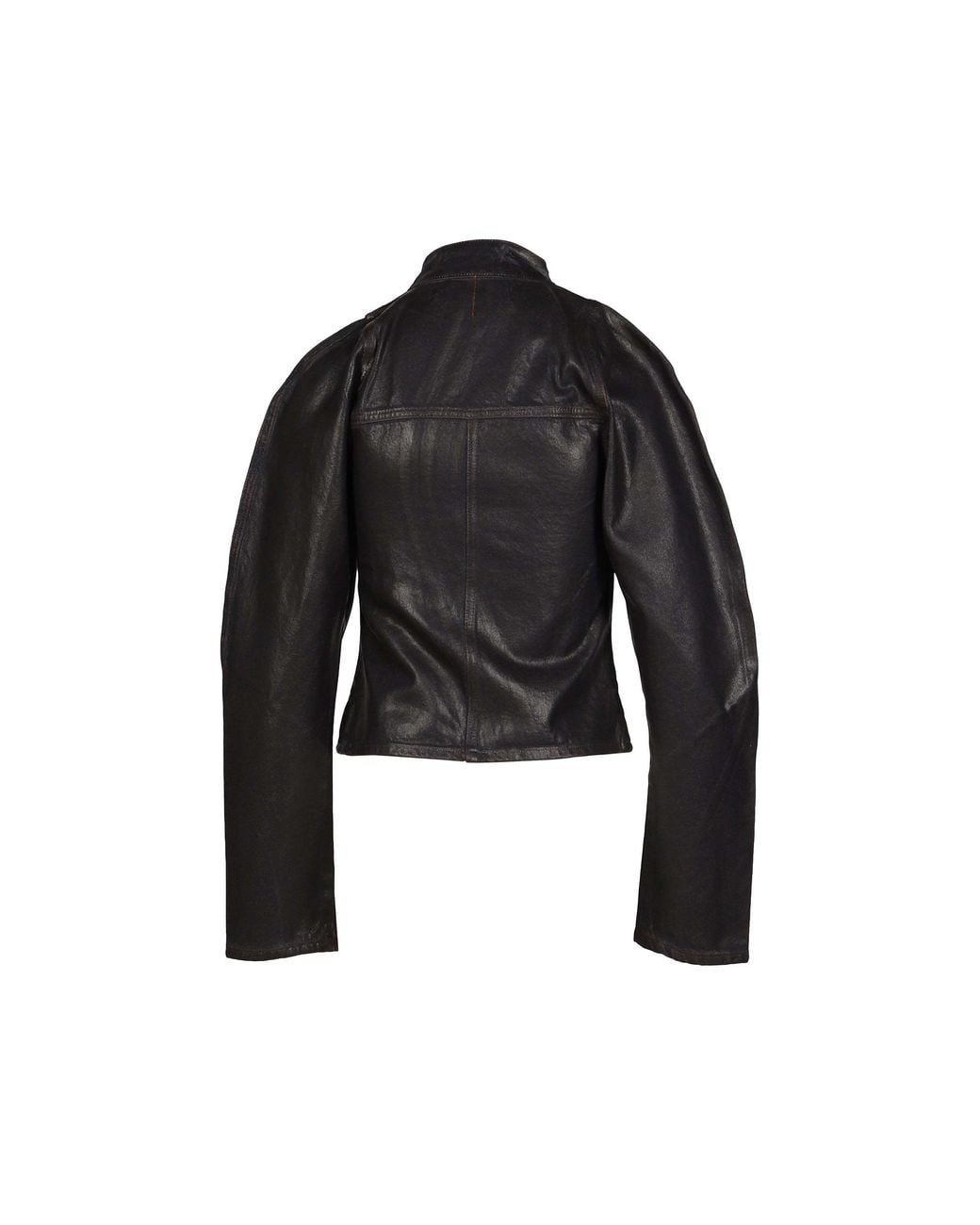 OTTOLINGER Black Stand-Up Collar Denim Jacket