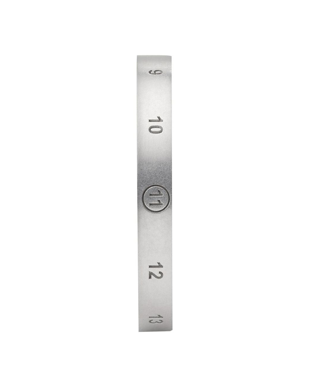 Maison Margiela Metallic Logo Ring