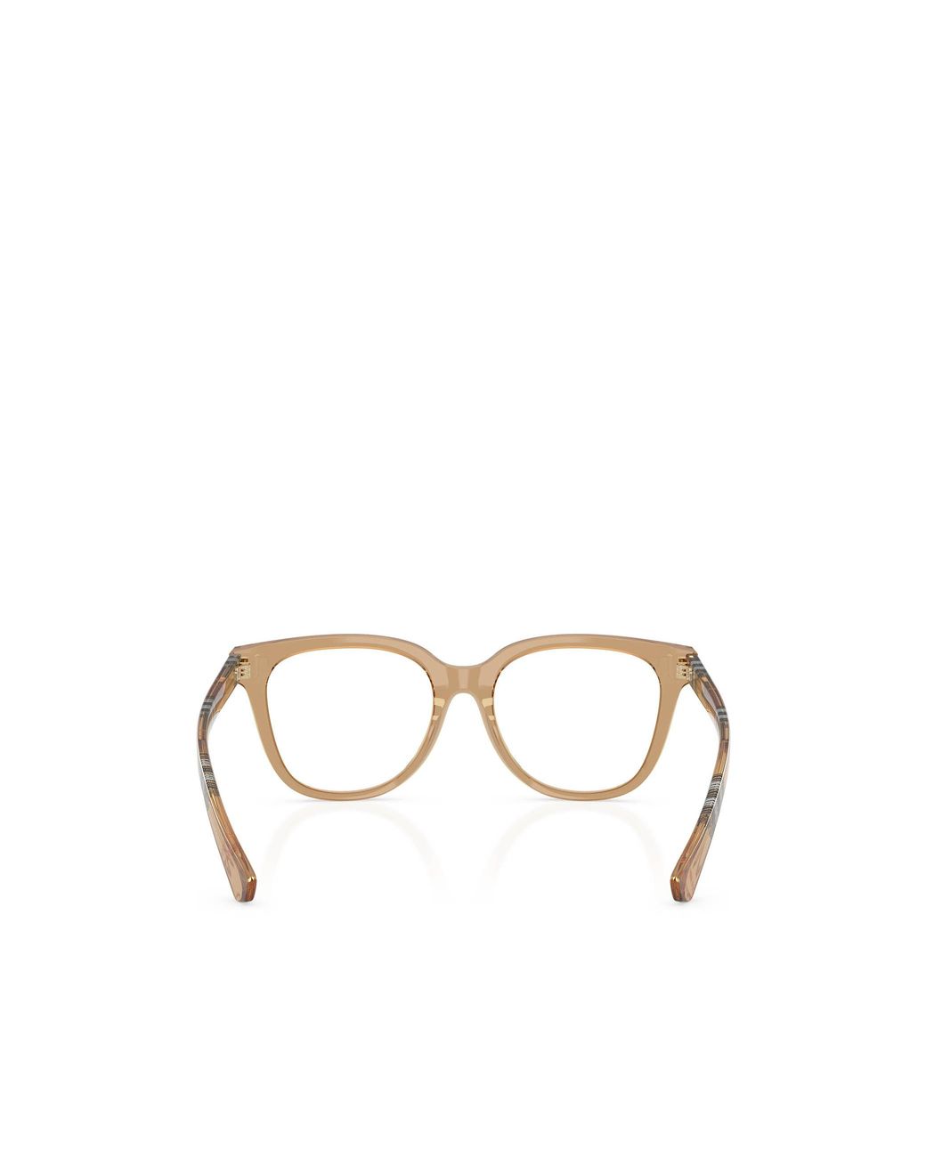 Burberry Metallic Geometric Non-Prescription Glasses