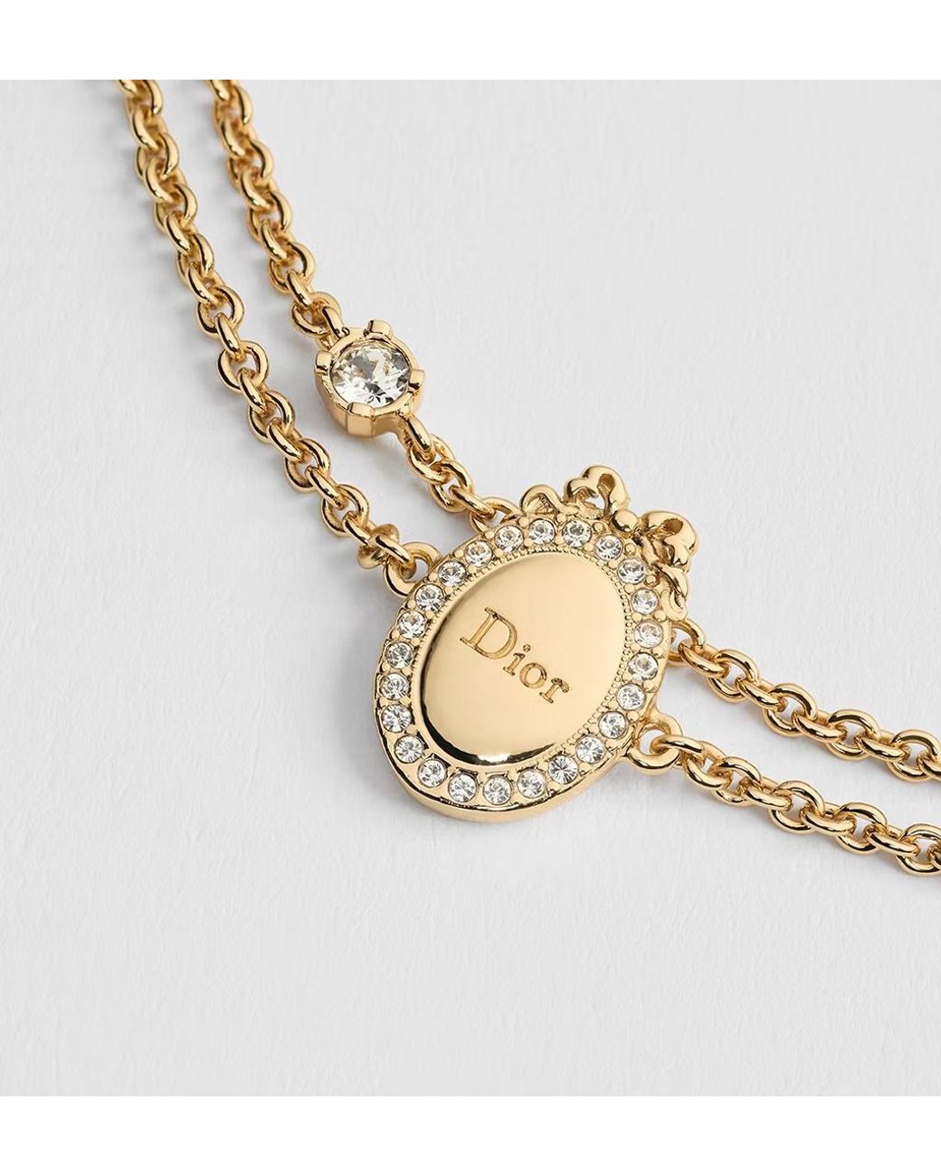 Dior Metallic Médaillon Bracelet