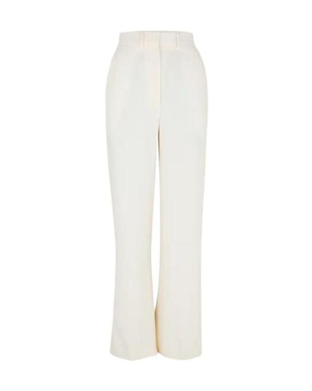 Casablanca White Belt Loops Slacks