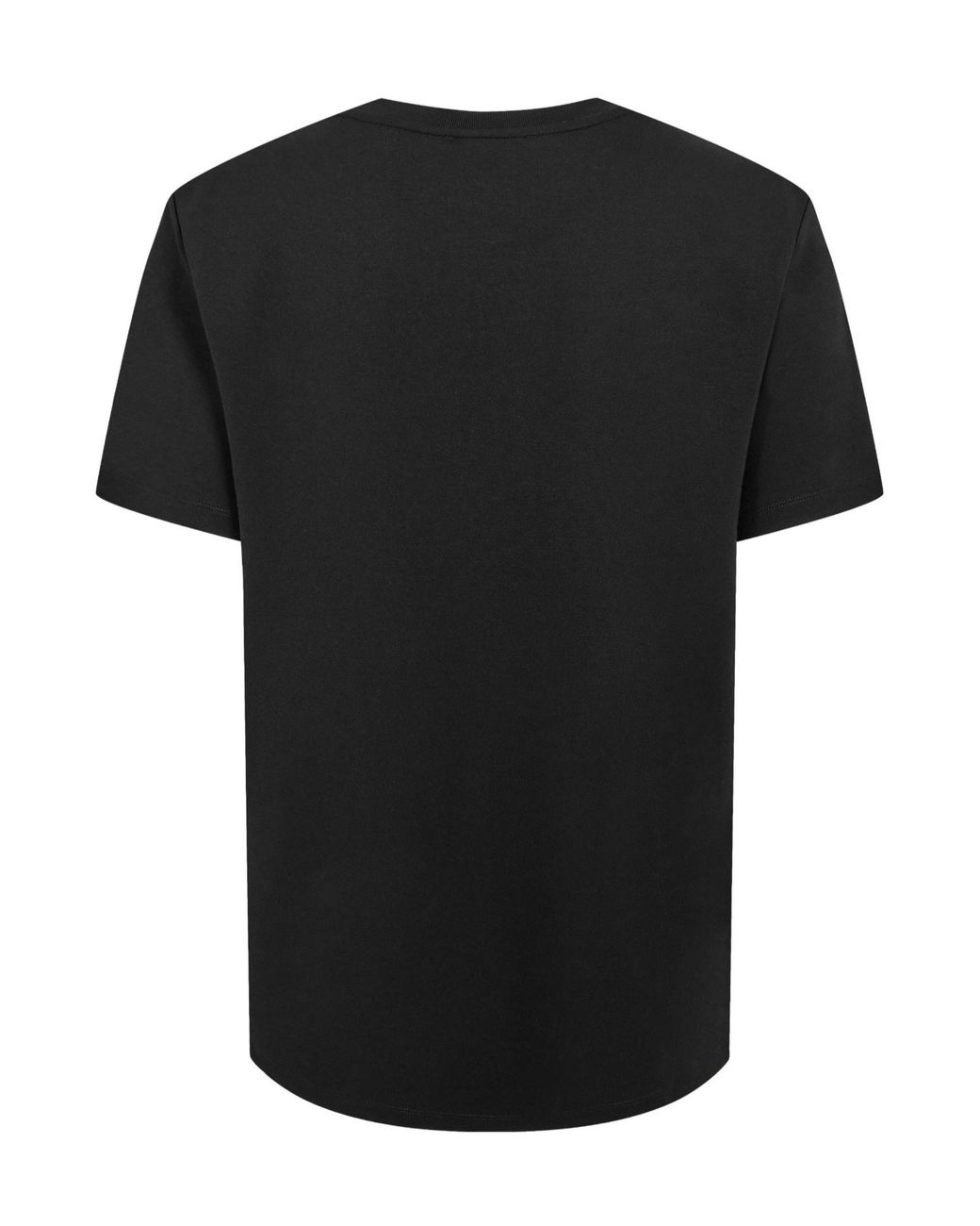 Balmain Black Logo Short-Sleeved T-Shirt for men