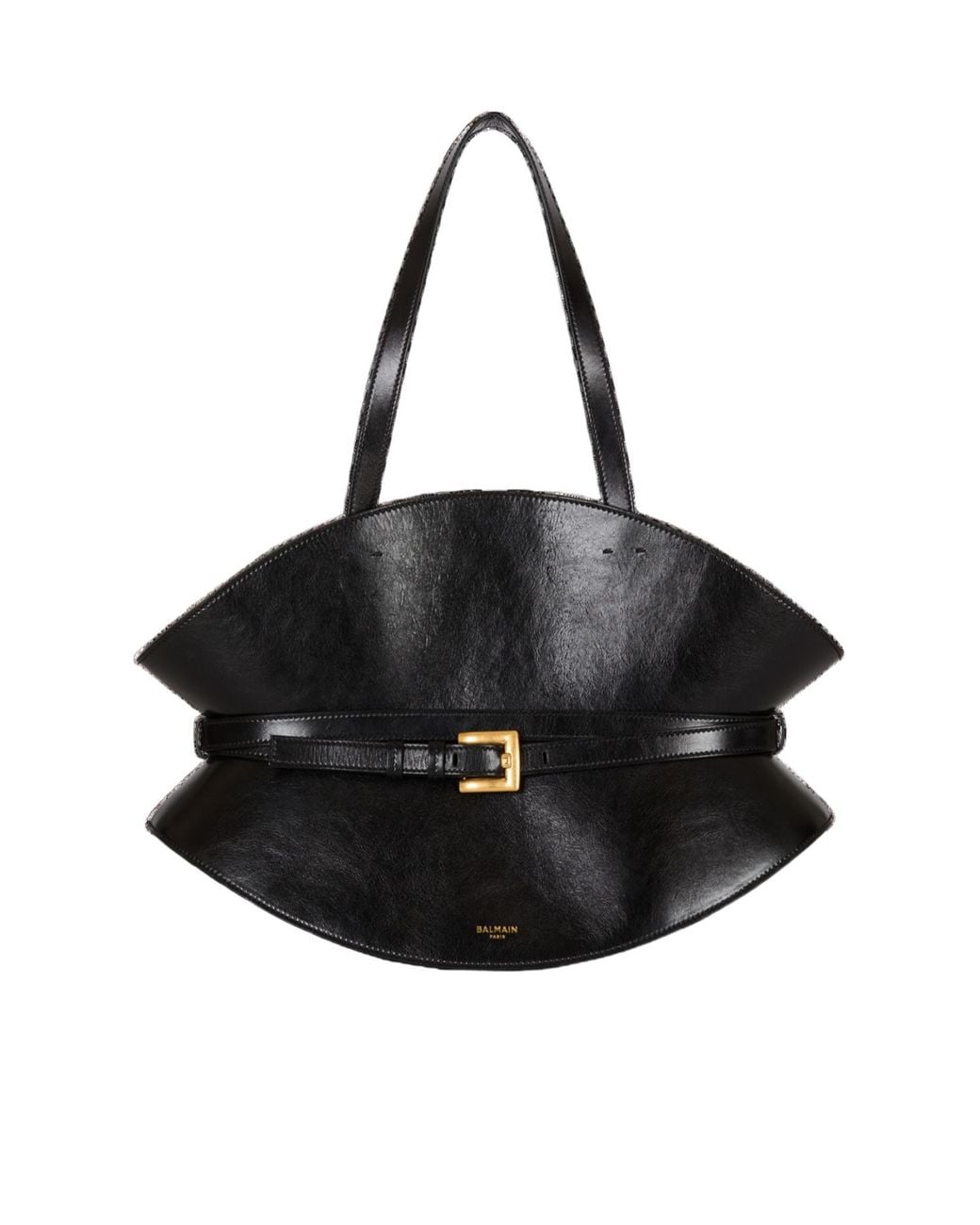 Balmain Black Shuffle Medium Bag