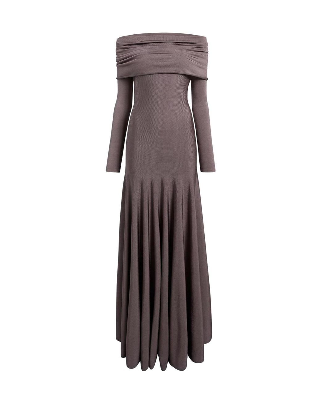 Khaite Brown Genesis Dress