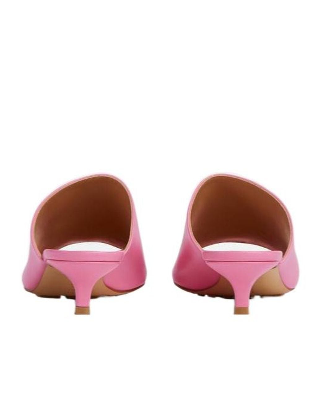Bottega Veneta Purple Square-Toe High-Heel Sandals