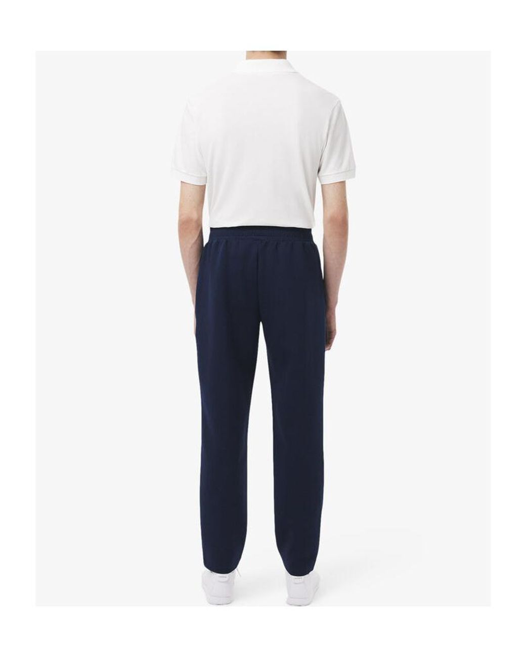 Lacoste Blue Tapered Leg Sweatpants for men