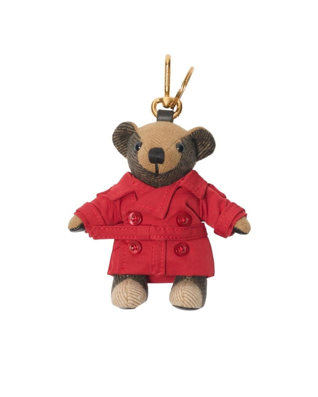 Burberry Red Thomas Bear Keyring