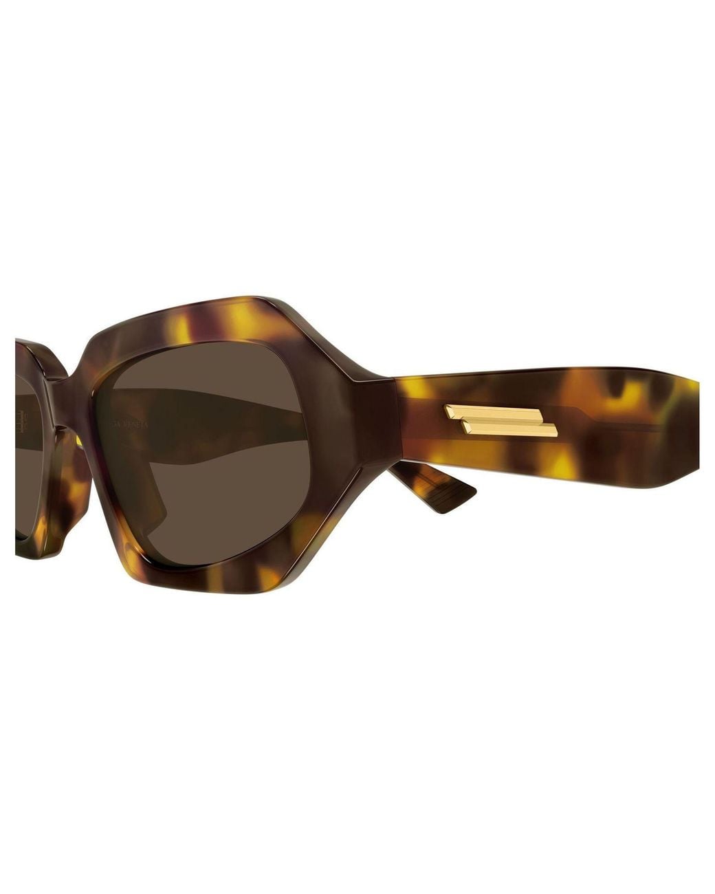 Bottega Veneta Multicolor Eyewear Oval Frame Sunglasses for men