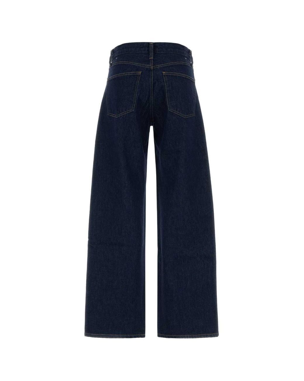Agolde Blue Wide-Leg High-Waist Jeans