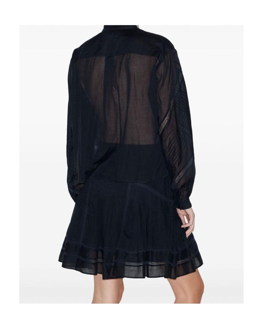 Isabel Marant Blue Gaia Blouse